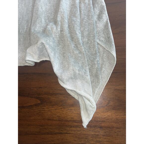 M Made In Italy Wm Sz Med Sharkbite Green Linen-Blend Top Bohemian Norm Eurocore - Picture 9 of 11